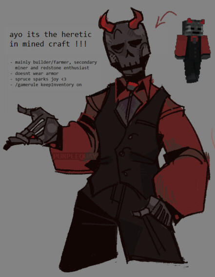 based on my minecraft skin